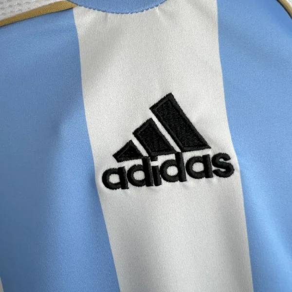Retro Argentina 2006/07 Home Long Sleeves Jersey - Image 7