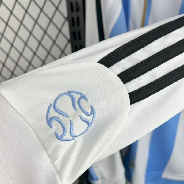 Retro Argentina 2006/07 Home Long Sleeves Jersey - Image 3
