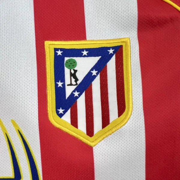 Retro Atletico Madrid 2004/05 Home Jersey - Image 4