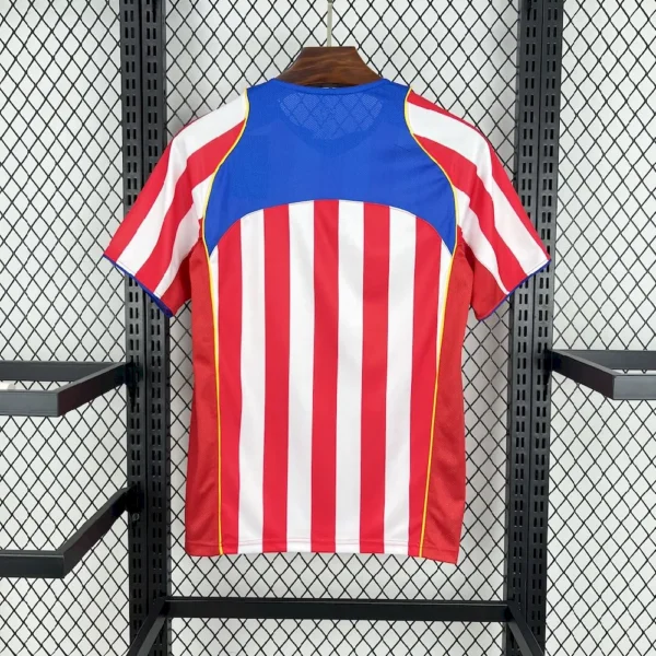 Retro Atletico Madrid 2004/05 Home Jersey - Image 2
