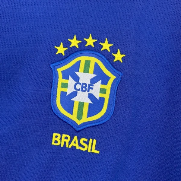 Retro Brazil 2004/2006 Away Jersey - Image 4