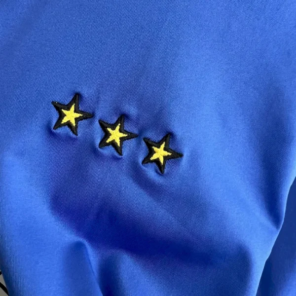 Retro Italy 2000 Euro Home Long Sleeves Jersey - Image 4