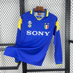 Retro Juventus 1995/96 Away Long Sleeves Jersey