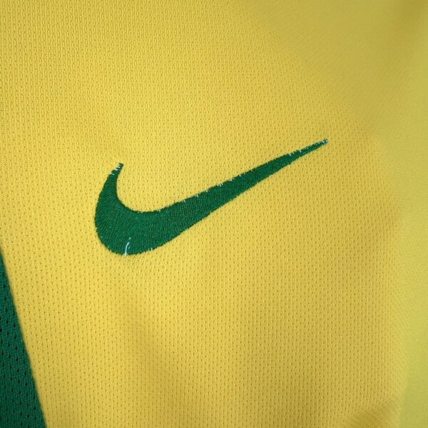 Retro Brazil 2002 Home Jersey - Image 7