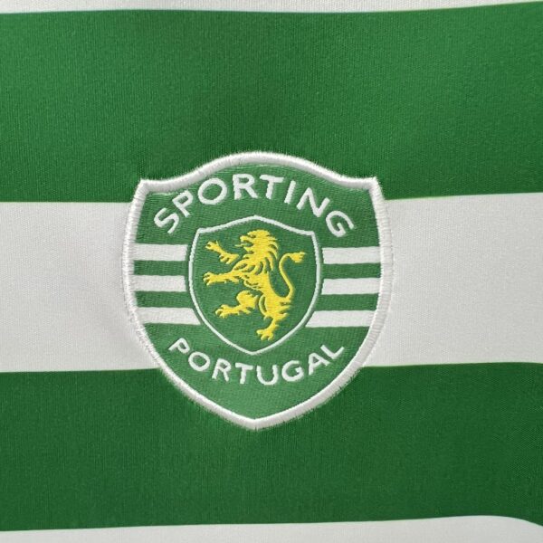Retro Sporting CP 2003/04 Home Jersey - Image 6