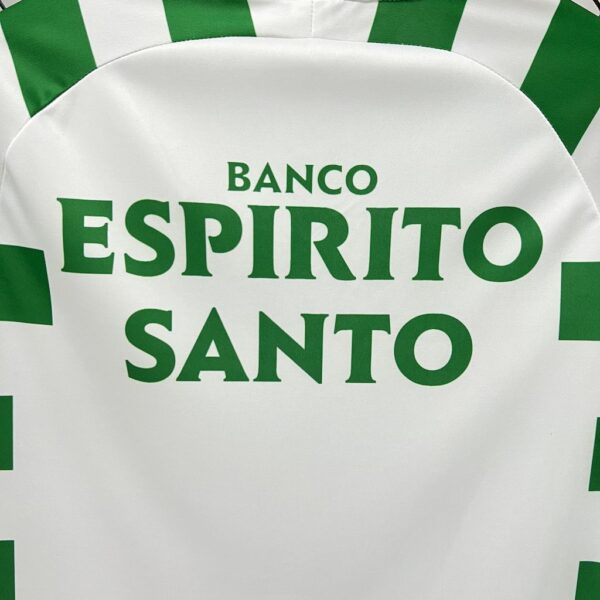 Retro Sporting CP 2003/04 Home Jersey - Image 3