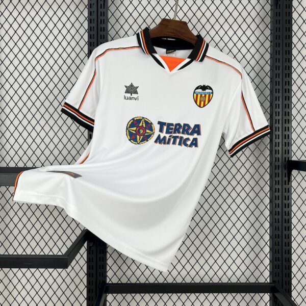 Retro Valencia CF 1999/00 Home Jersey