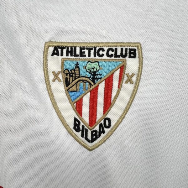 Retro Athletic Bilbao 1997/98 Away Sponsors Jersey - Image 8