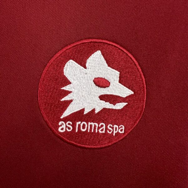 Retro AS Roma 1989/90 Home Jersey - Image 5