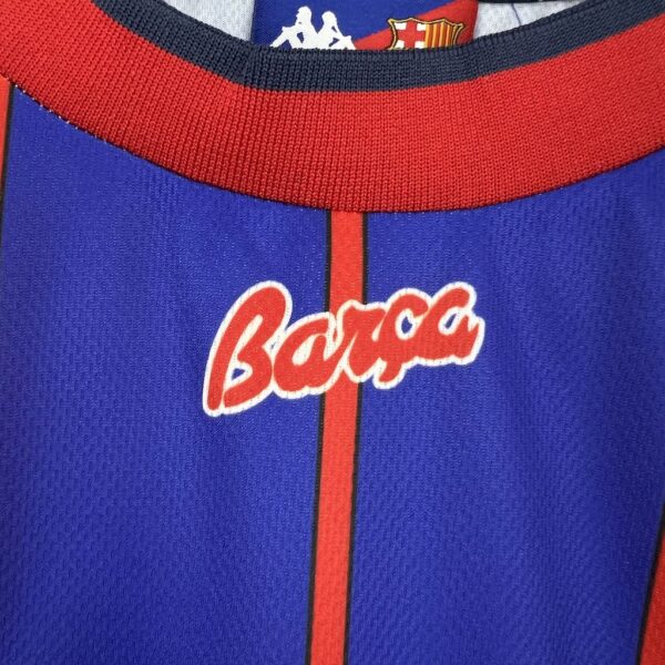Retro Barcelona 1997/98 Home Jersey - Image 7
