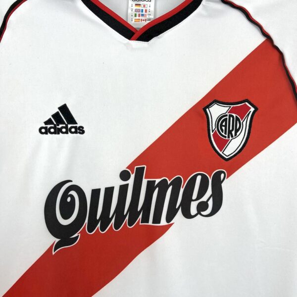 Retro River Plate 2000/01 Home Jersey - Image 5