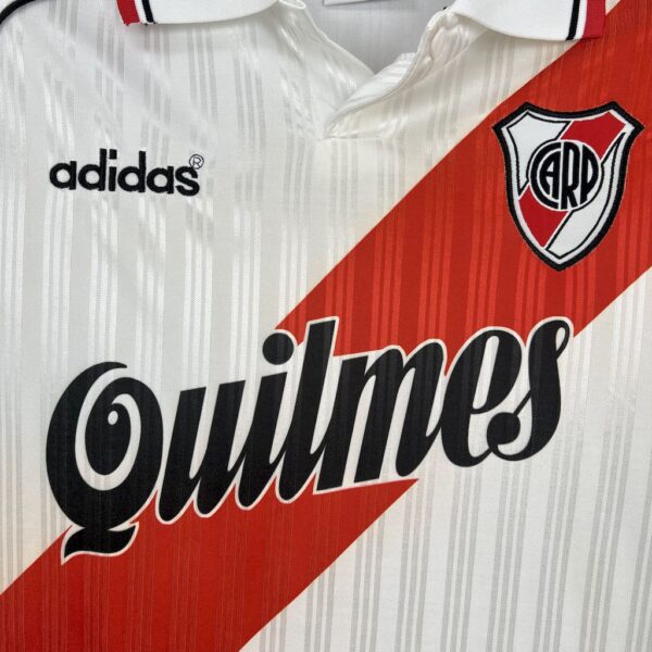 Retro River Plate 1995/96 Home Jersey - Image 4