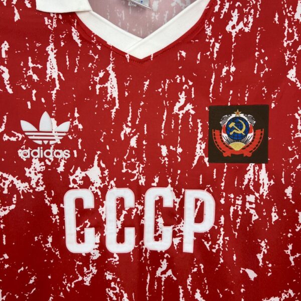 Retro Soviet Union 1990 Home Jersey - Image 5