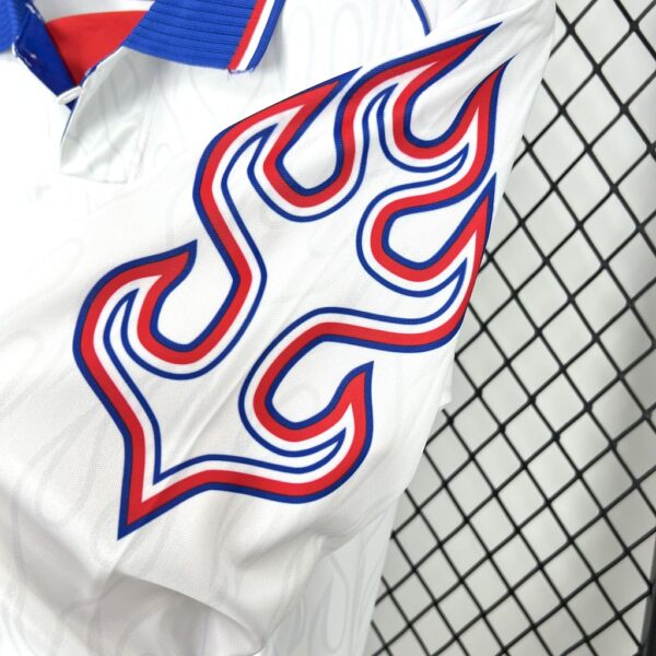 Retro Japan 1998 Away Long Sleeves Jersey - Image 3