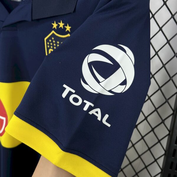 Retro Boca Juniors 2009/10 Home Jersey - Image 3