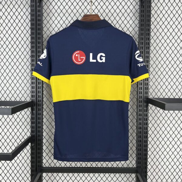 Retro Boca Juniors 2009/10 Home Jersey - Image 2