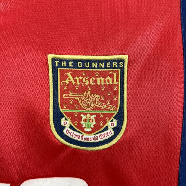 Retro Arsenal 1999/00 Home Long Sleeves Jersey - Image 3