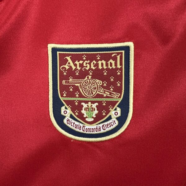Retro Arsenal 2000/01 Home Long Sleeves Jersey - Image 5