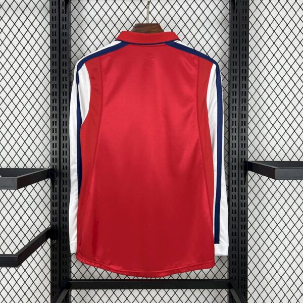 Retro Arsenal 2000/01 Home Long Sleeves Jersey - Image 2