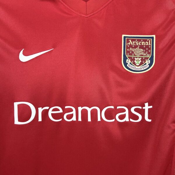 Retro Arsenal 2000/01 Home Jersey - Image 4