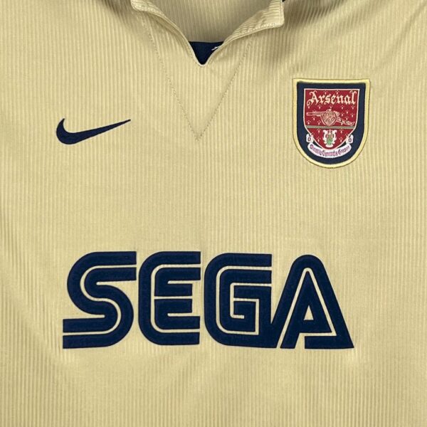 Retro Arsenal 2001/02 Away Long Sleeves Jersey - Image 3
