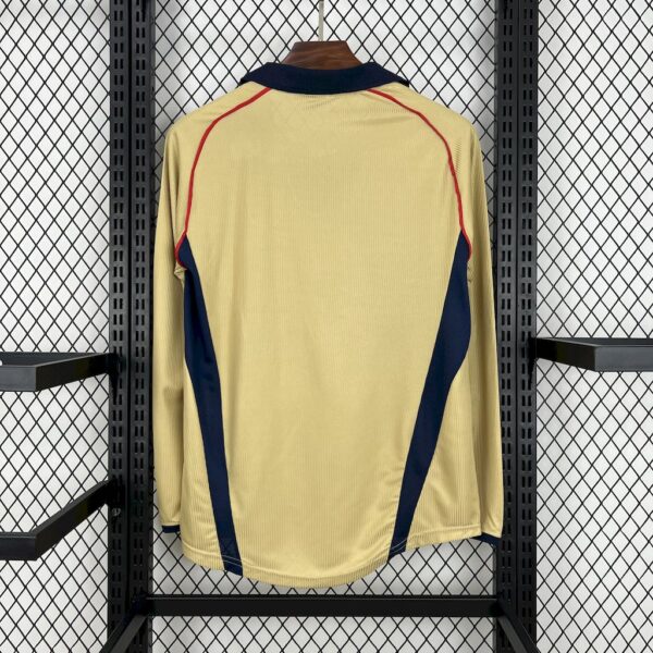 Retro Arsenal 2001/02 Away Long Sleeves Jersey - Image 2