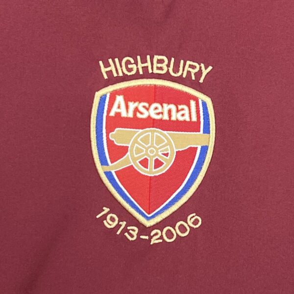 Retro Arsenal 2005/06 Home Long Sleeve Jersey - Image 6
