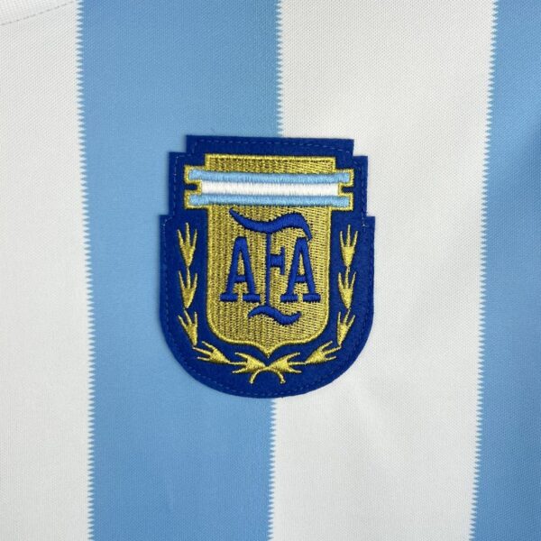 Retro Argentina 1986 Home Jersey - Image 4