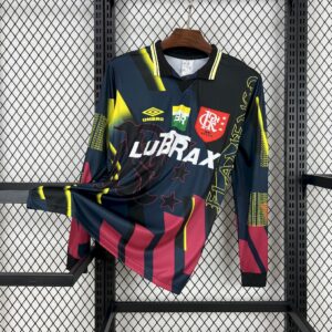 Retro Flamengo 1998 Goalkeeper Retro Long Sleeves Jersey