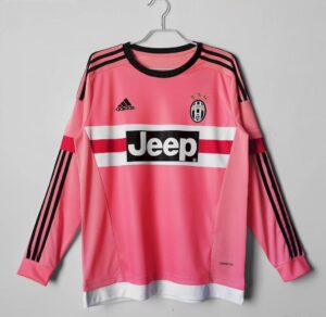 Retro Juventus 2015/16 Away Long Sleeves Jersey