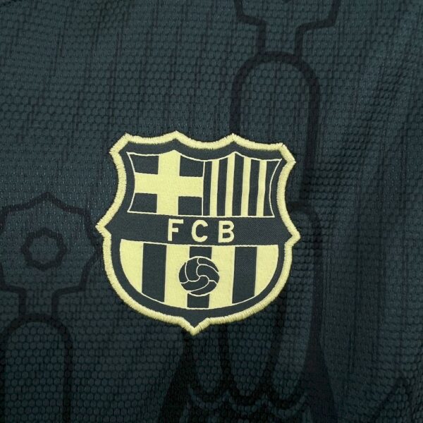 Men's Barcelona 2024/25 Dark green training Jersey - Image 5