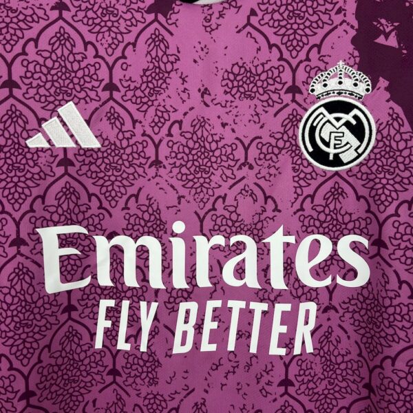 Men's Real Madrid 2024/25 Pastel purple Jersey - Image 6