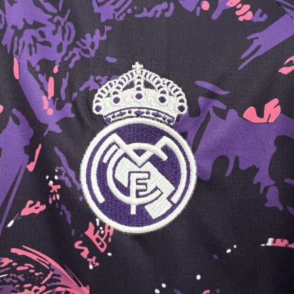 Men's Real Madrid 2024/25 Purple Jersey - Image 6