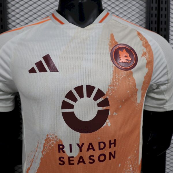 Men's AS Roma 2024/25 Away Jersey Player Version - Image 2