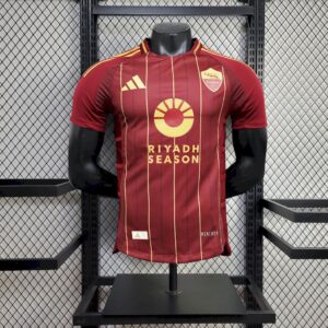Men's AS Roma 2024/25 Home Jersey Player Version
