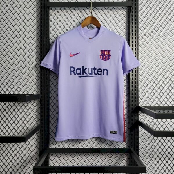 Retro Barcelona 2021/22 Away Jersey - Image 3