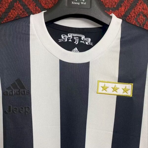 Retro Juventus 120th Anniversary Jersey - Image 3