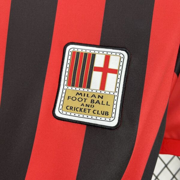 Men's AC Milan 2024/25 125th Anniversary Edition Long Sleeves Retro Jersey - Image 8