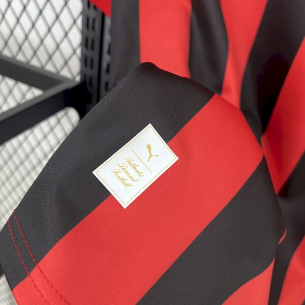 Men's AC Milan 2024/25 125th Anniversary Edition Long Sleeves Retro Jersey - Image 7