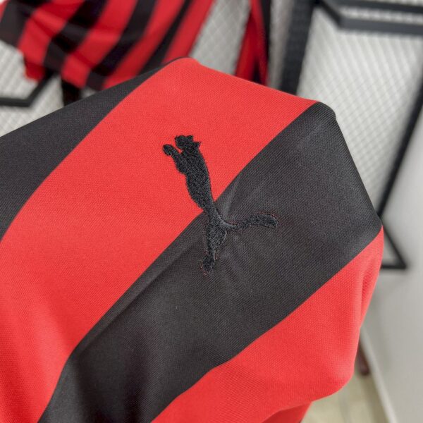Men's AC Milan 2024/25 125th Anniversary Edition Long Sleeves Retro Jersey - Image 4