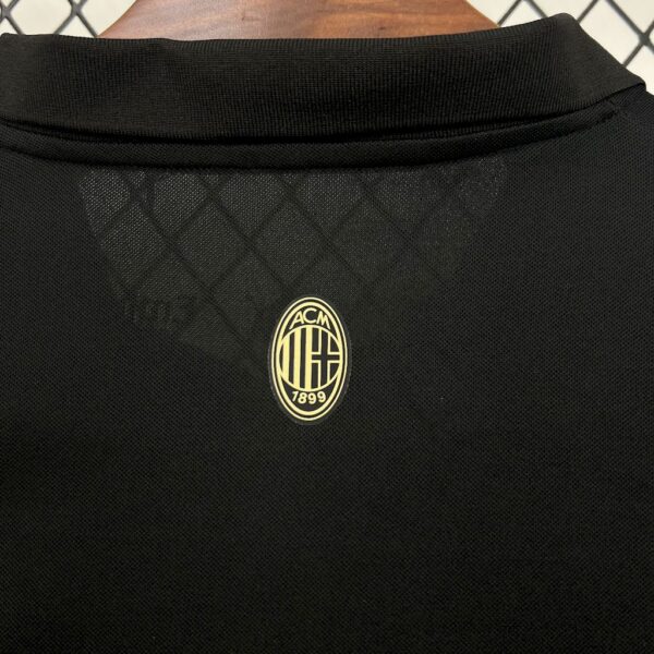 Men's AC Milan 2024/25 125th Goalkeeper Retro Jersey - Image 3