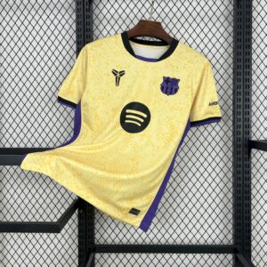 Men's Barcelona 2025/26 Away Mamba Series Kobe Bryant Joint Edition Jersey
