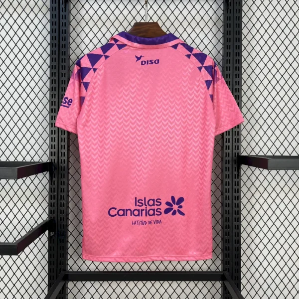 Men's UD Las Palmas 2024/25 Pink special edition Jersey - Image 2