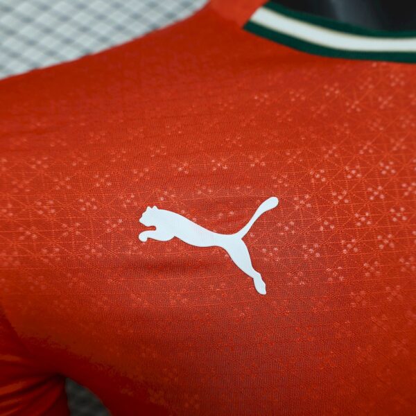 Men's Portugal 2025/26  Home Long Sleeves Jersey Player Version - Image 6