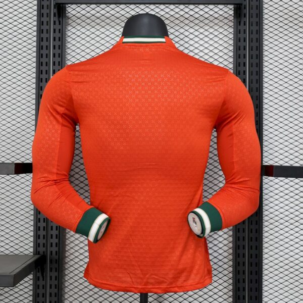 Men's Portugal 2025/26  Home Long Sleeves Jersey Player Version - Image 2