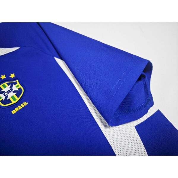 Retro Brazil 2002 Away Jersey - Image 8