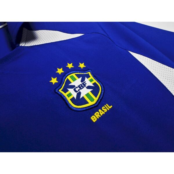 Retro Brazil 2002 Away Jersey - Image 6