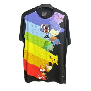 Men's Japan 2024/25 Pokemon Journeys Black Jersey