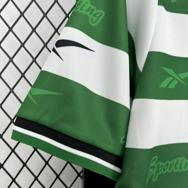 Retro Sporting CP 1999/00 Home Jersey - Image 6
