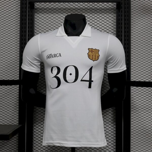 Men's Barcelona 2024/25 ‘LAMINE YAMAL 304’ Special Edition Jersey Player Version